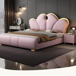 Luxury headboard bed