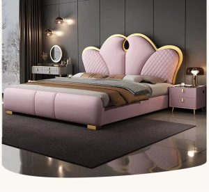 Luxury headboard bed