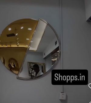 Golden silver Mirror