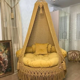 Macramé swing COD booking