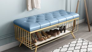 Shoe rack bench