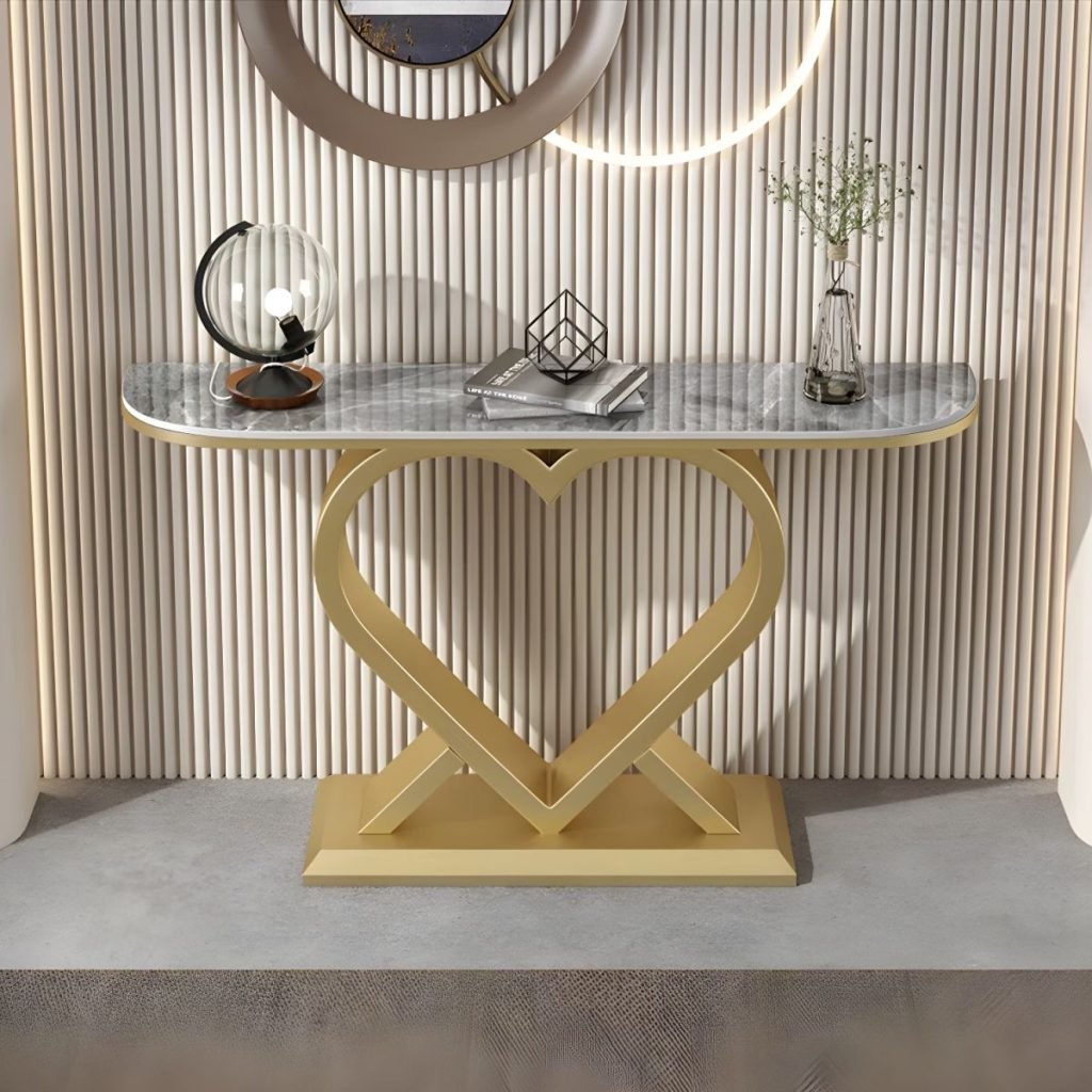 SS heart console PVD