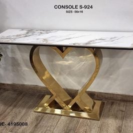SS heart console