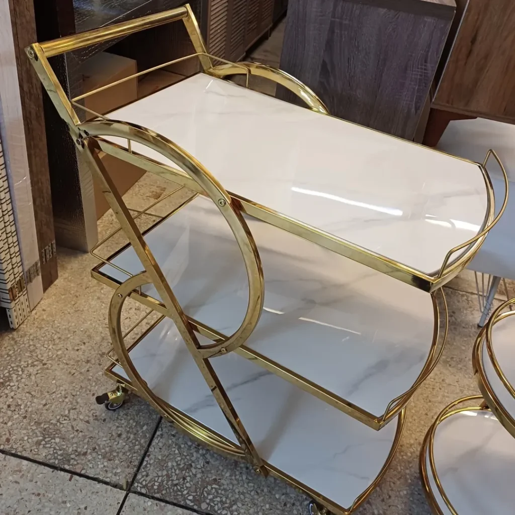 White Bar Trolley