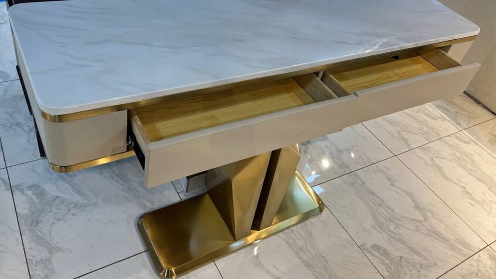 entryeay table display table with drawers console