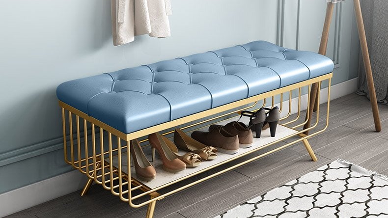 Shoe rack bench 1 Shoe rack bench