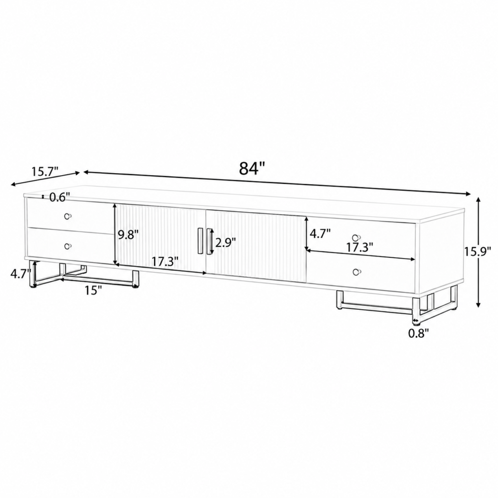 TV Stand Cabinet 3 TV Stand Cabinet