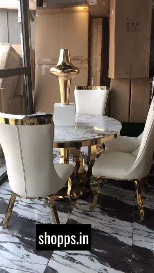 4 seater round full set partial order