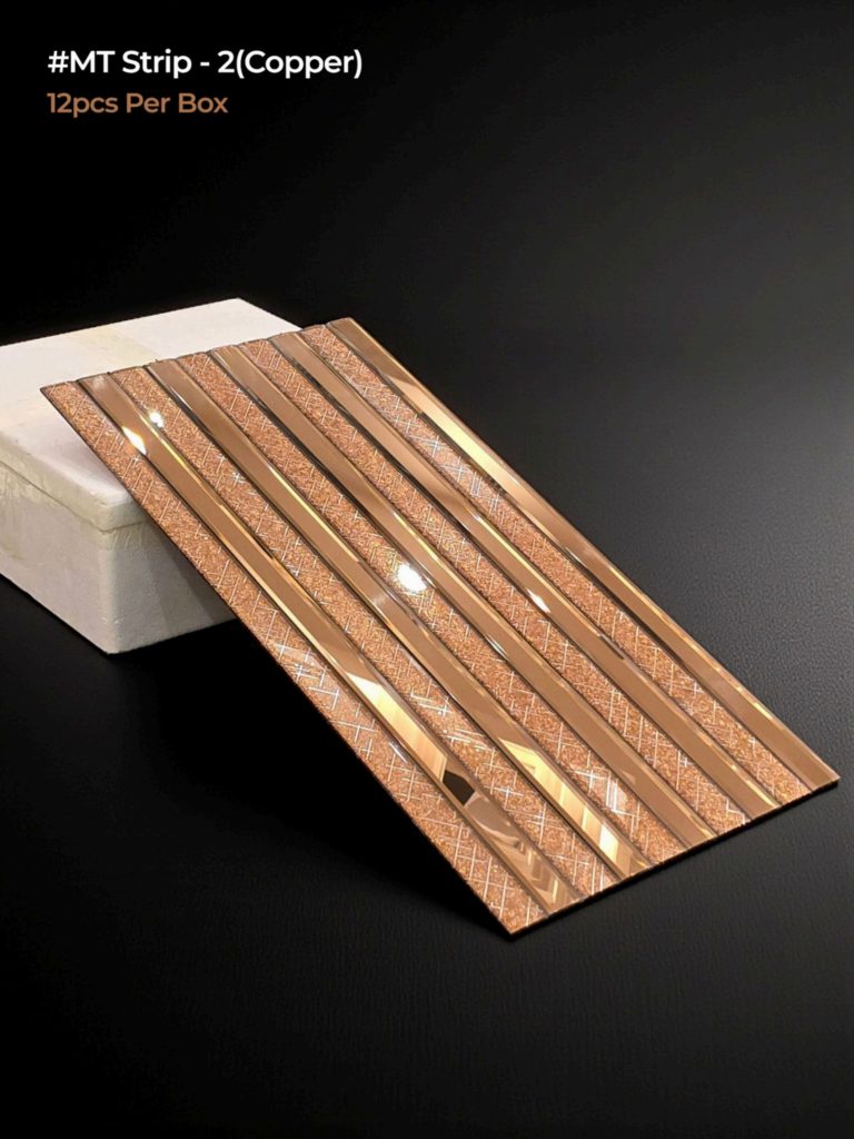 copper Glass panels self adhesive