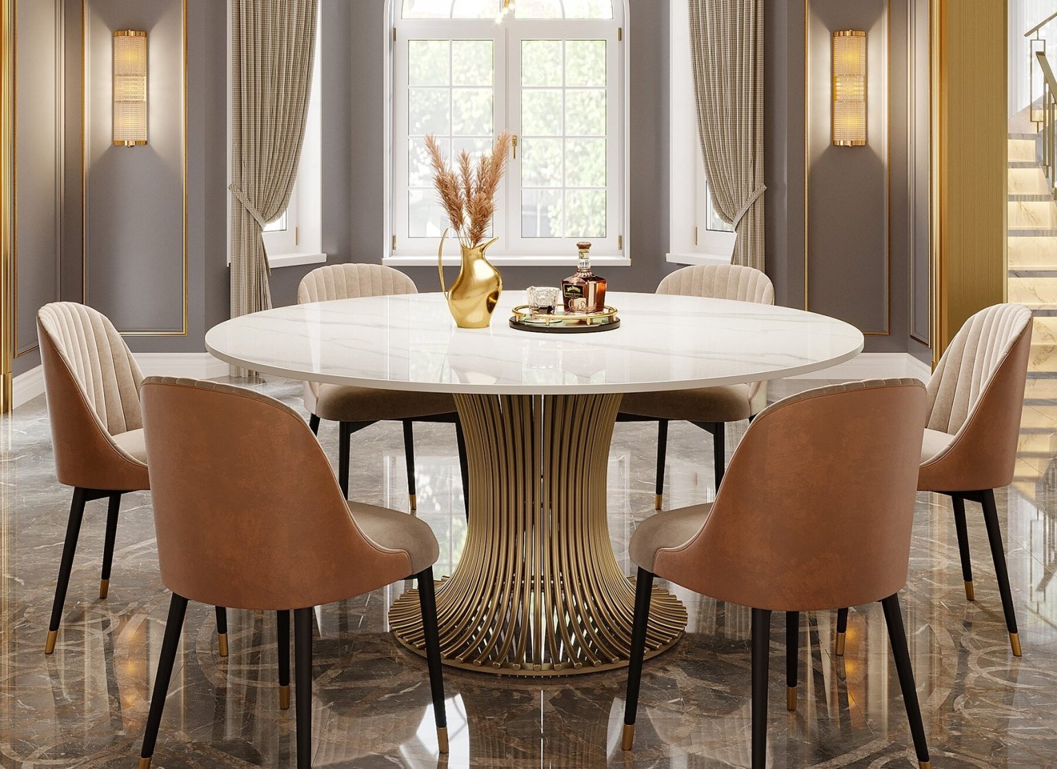 Best Dining Tables in India (2026): Luxury Marble & Modern Designs for ...