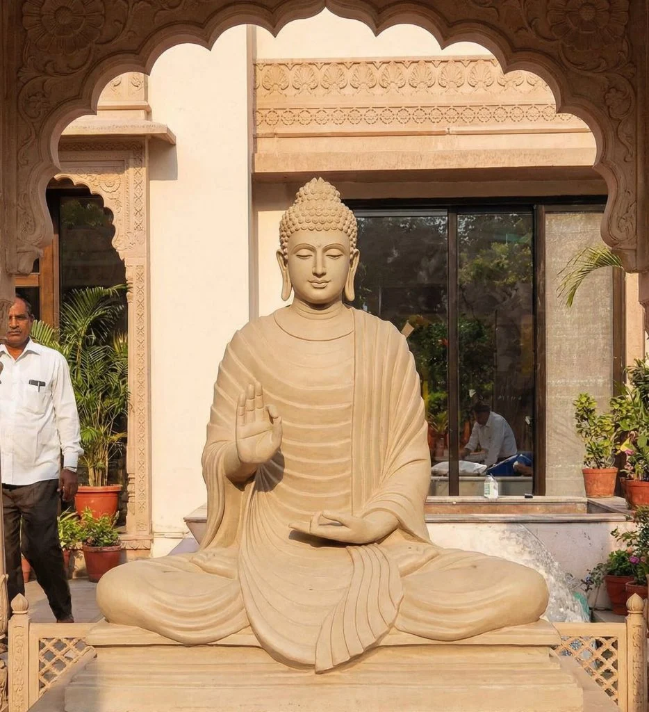 five feet Buddha statue