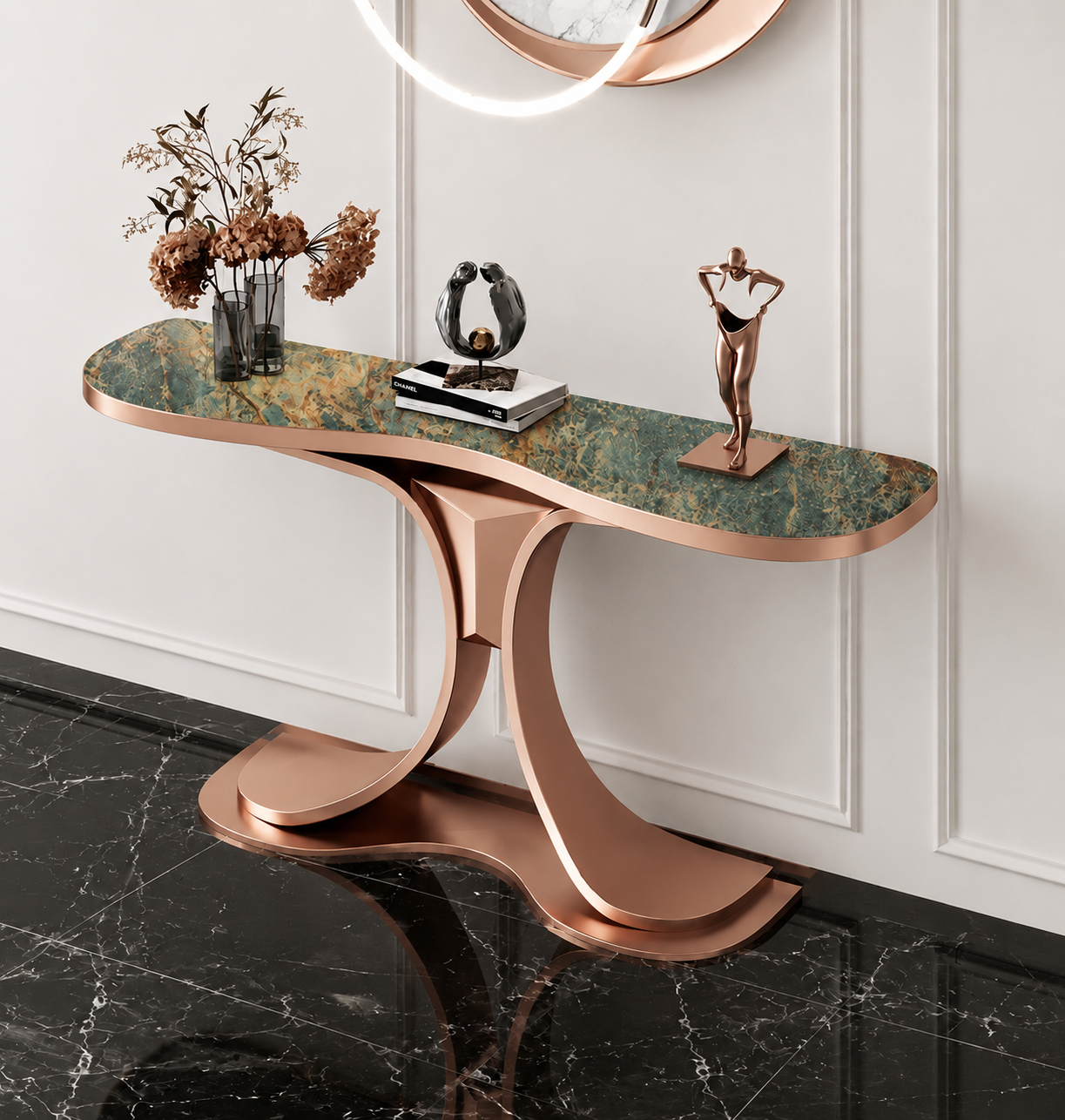 Luxury Console Table for Mumbai Apartment