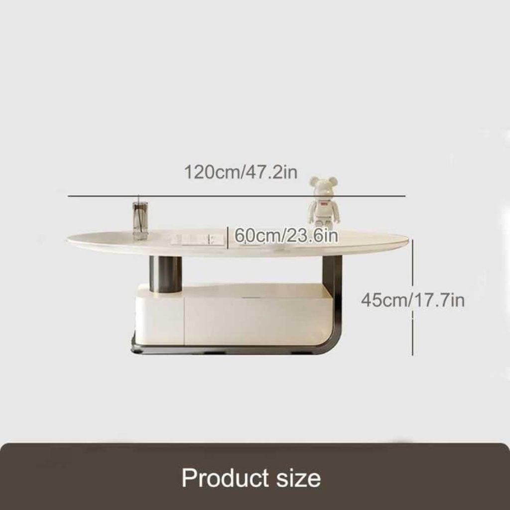 Center Table with marble top