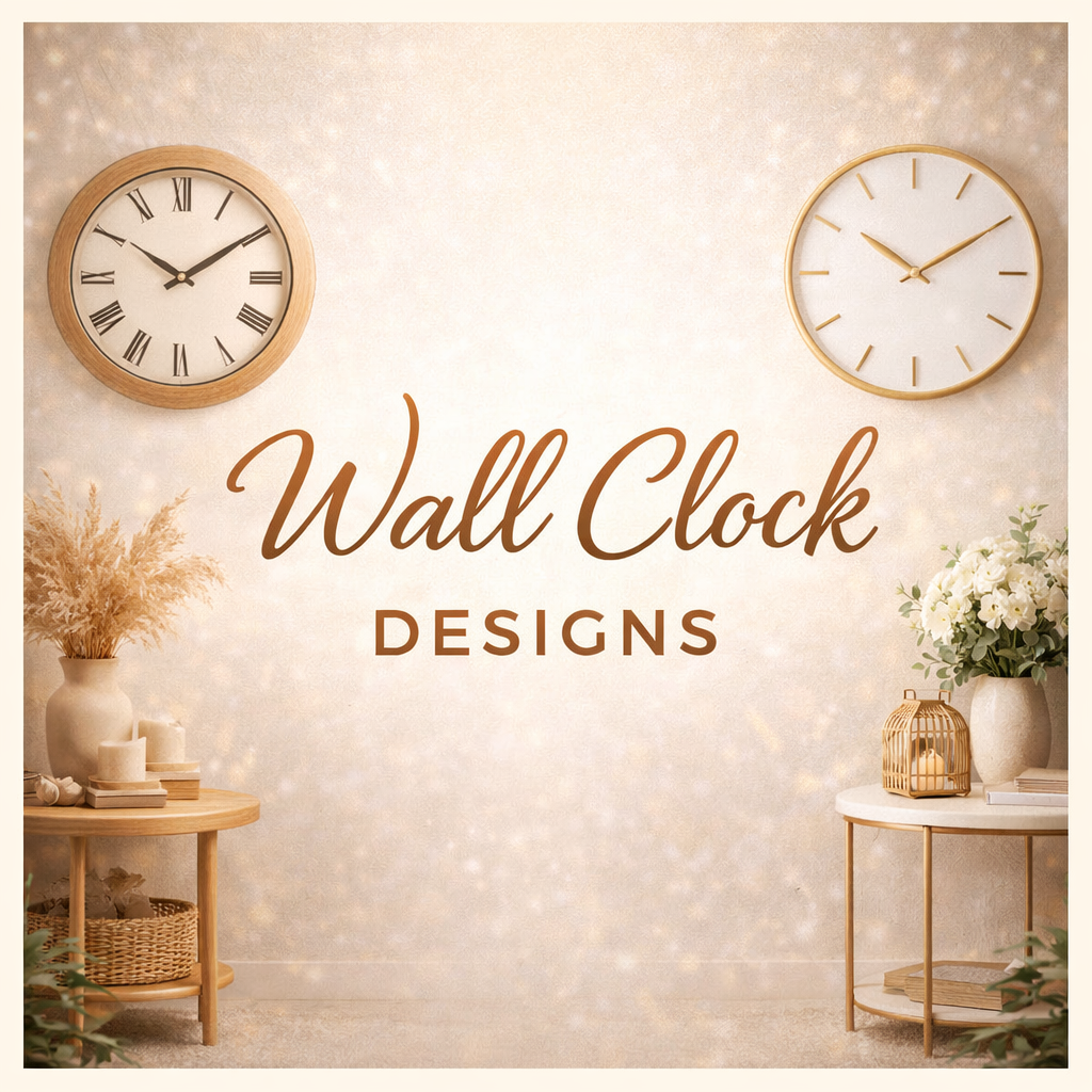 Metal wall clock