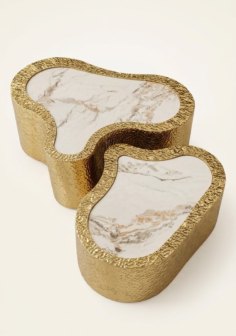 Celeste Luxury Nest Tables