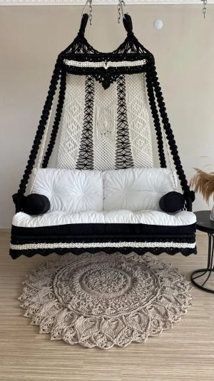 Swing chair macrame