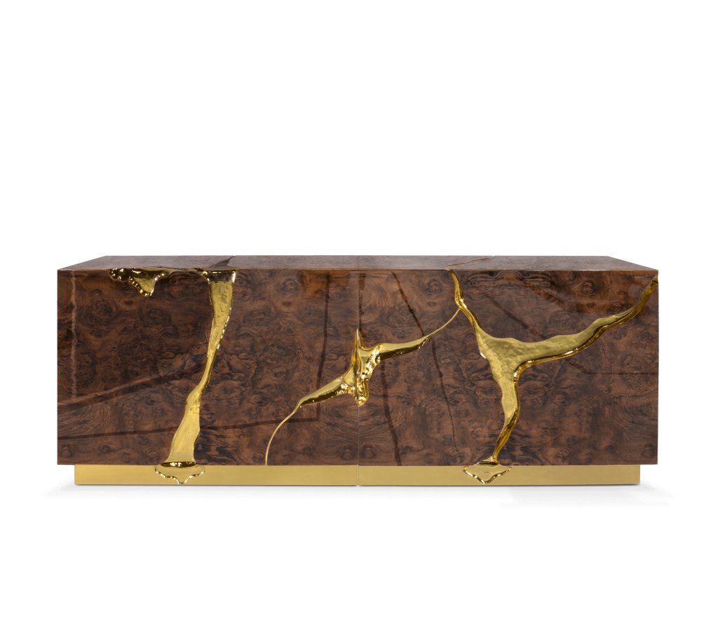 Walnut Lapiaz Sideboards