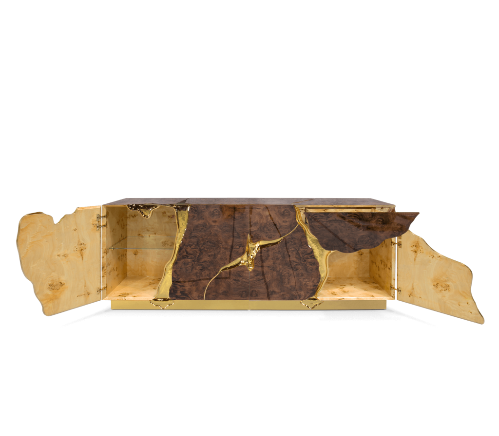 Lapiaz Walnut  Sideboard