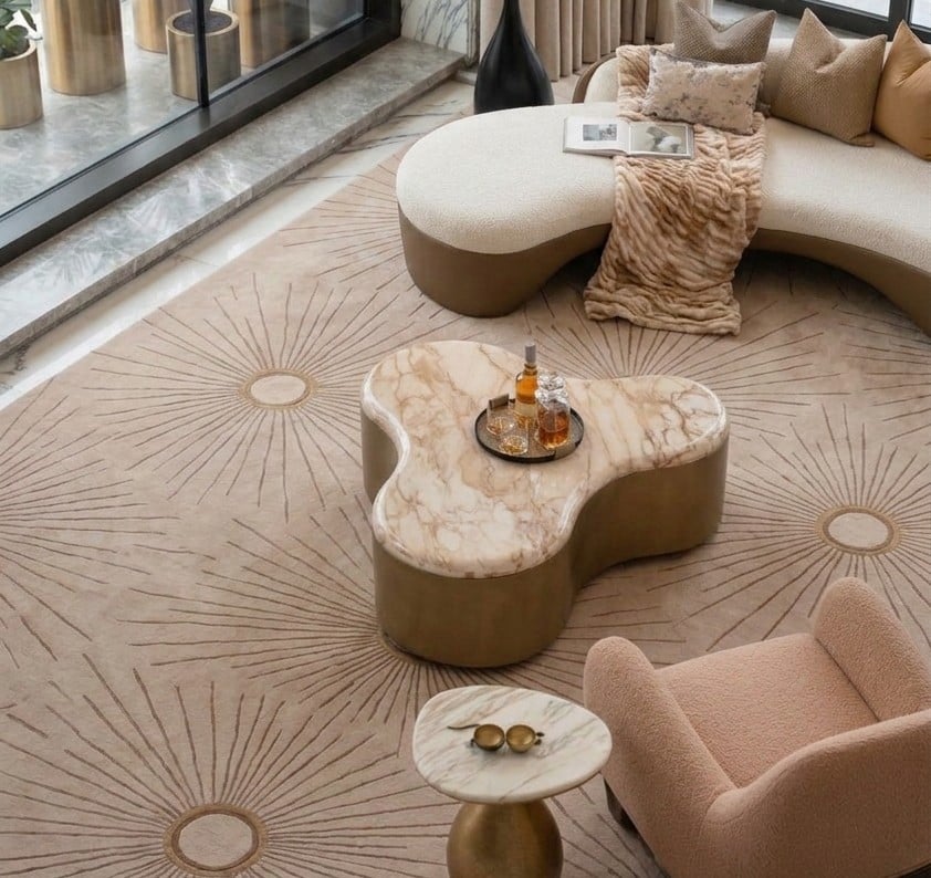 Nebula Marble Coffee Table 2 Coffee Table