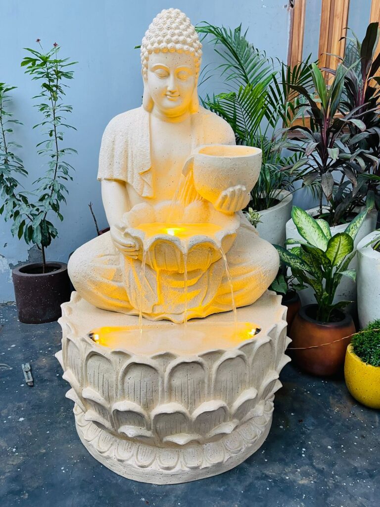 Buddha fountain 3.5 feet 3 Buddha fountain 3.5 feet