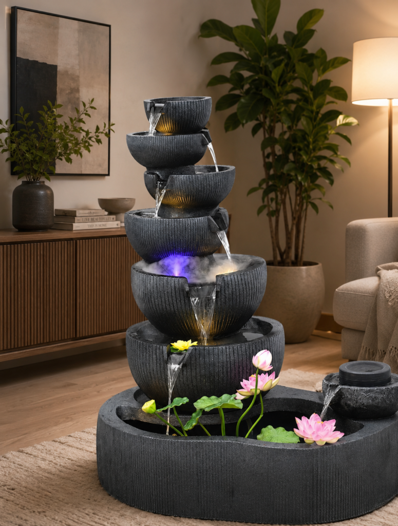 Big Bowls fountain