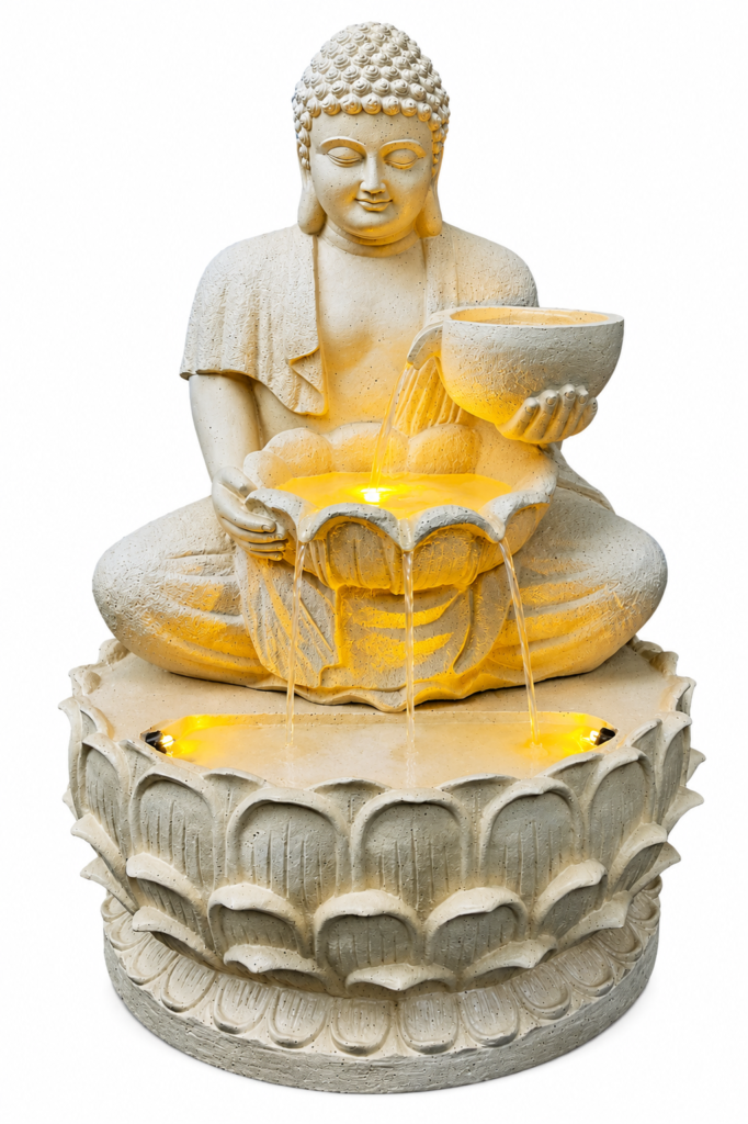 Buddha fountain 3.5 feet 2 Buddha fountain 3.5 feet
