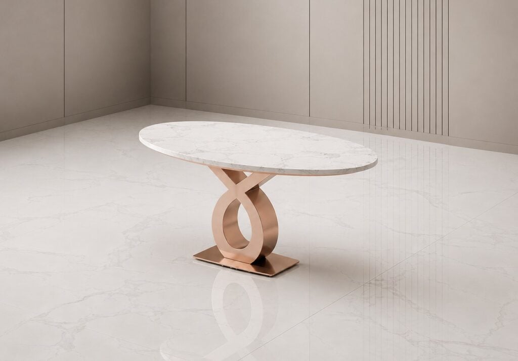 oval centre table
