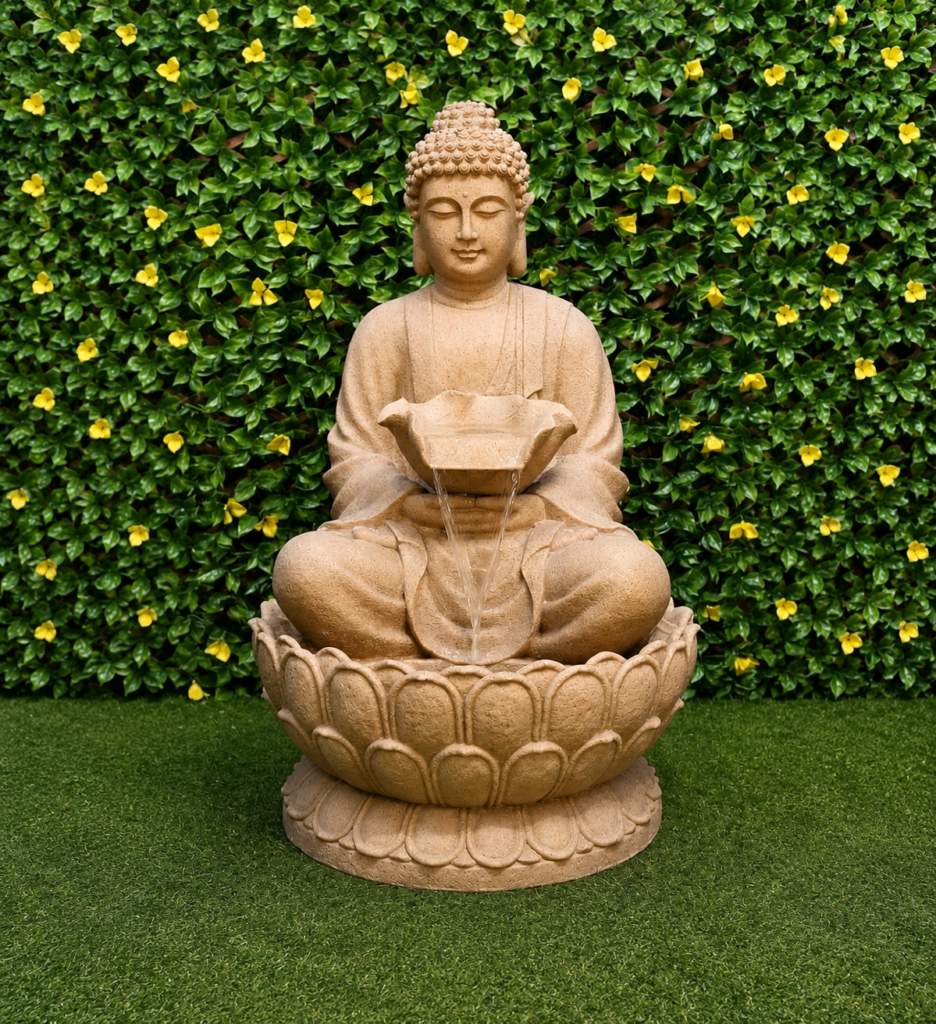Six feet Buddha fountain 2 Six Feet Buddha Fountain