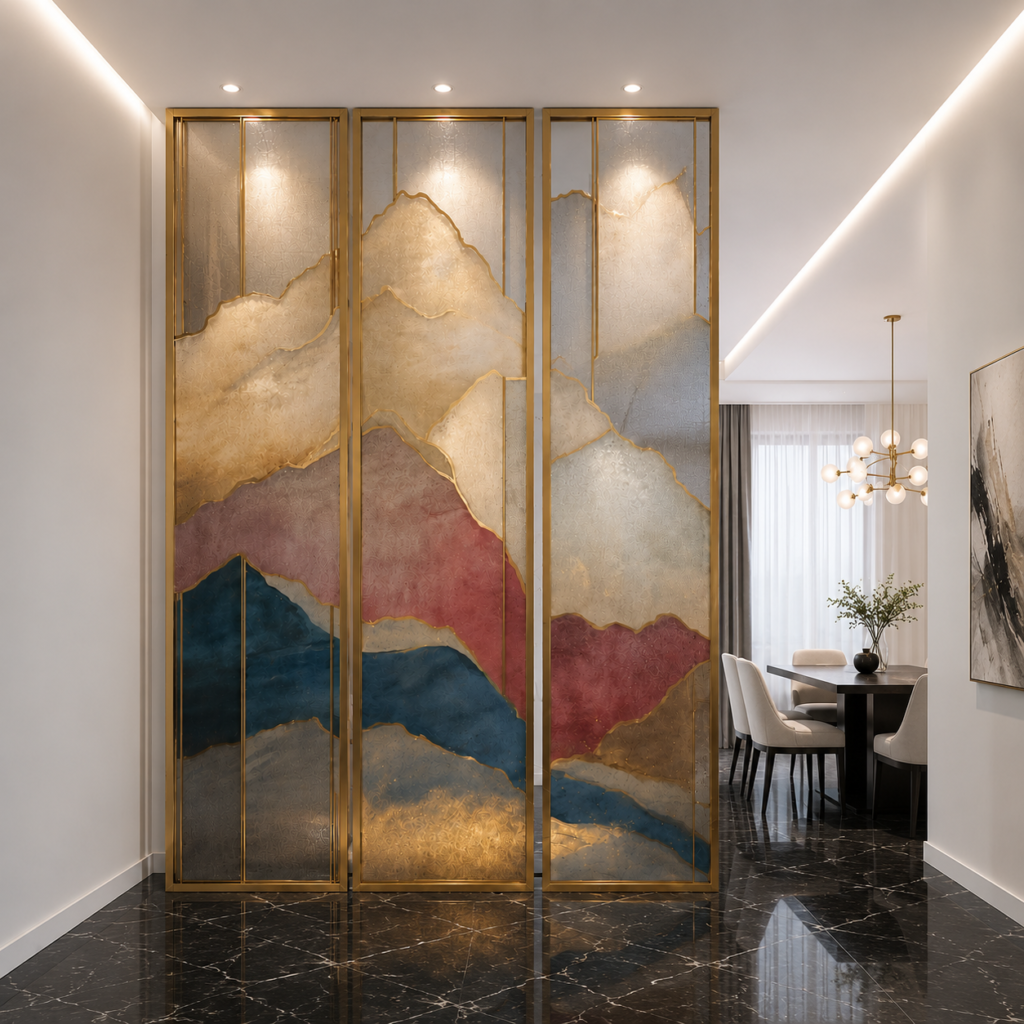 golden marble ss partition