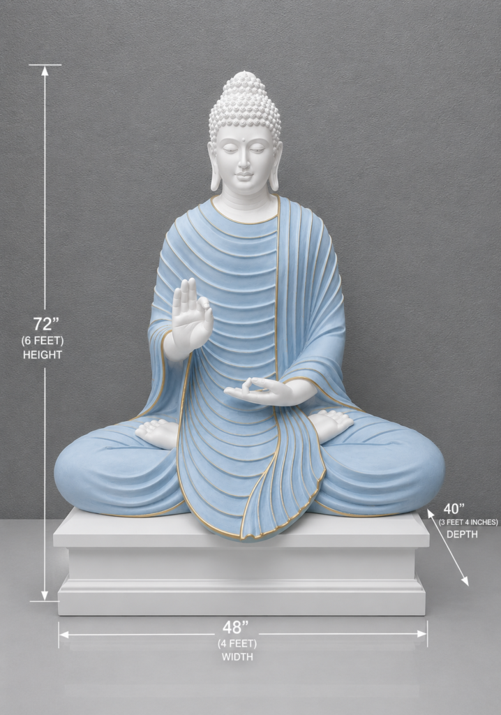 6 Feet Buddha Statue 3 6 feet Buddha statue