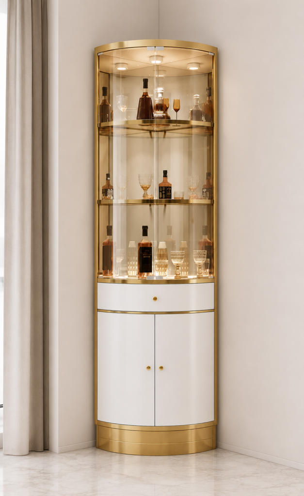 Corner Display Cabinet 5 Corner Display Cabinet