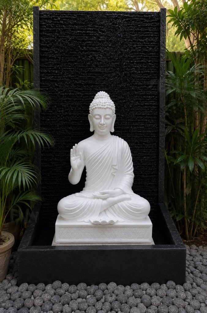 Buddha with Fountain