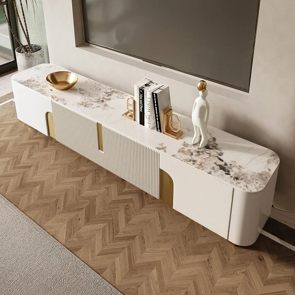 Luxury Marble Tv stand 5 Luxury Marble Tv stand India