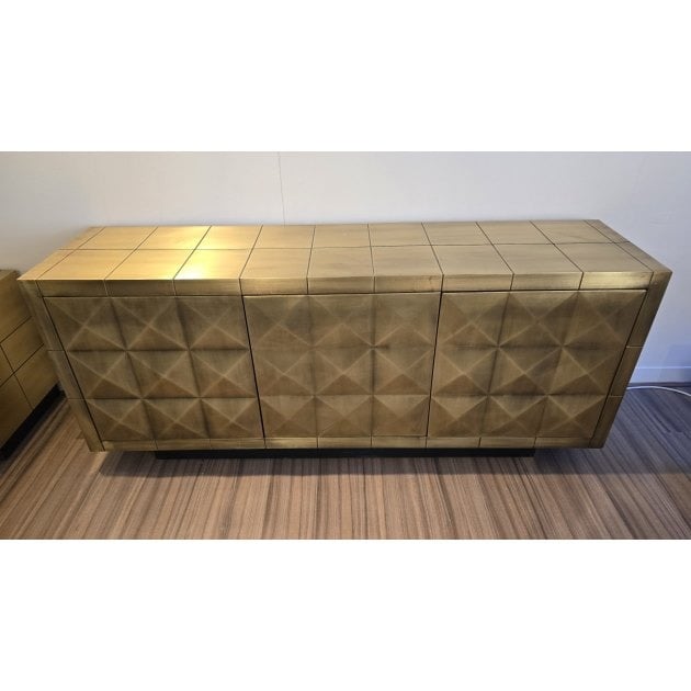 Golden sideboard 4 Golden buffet table sideboard