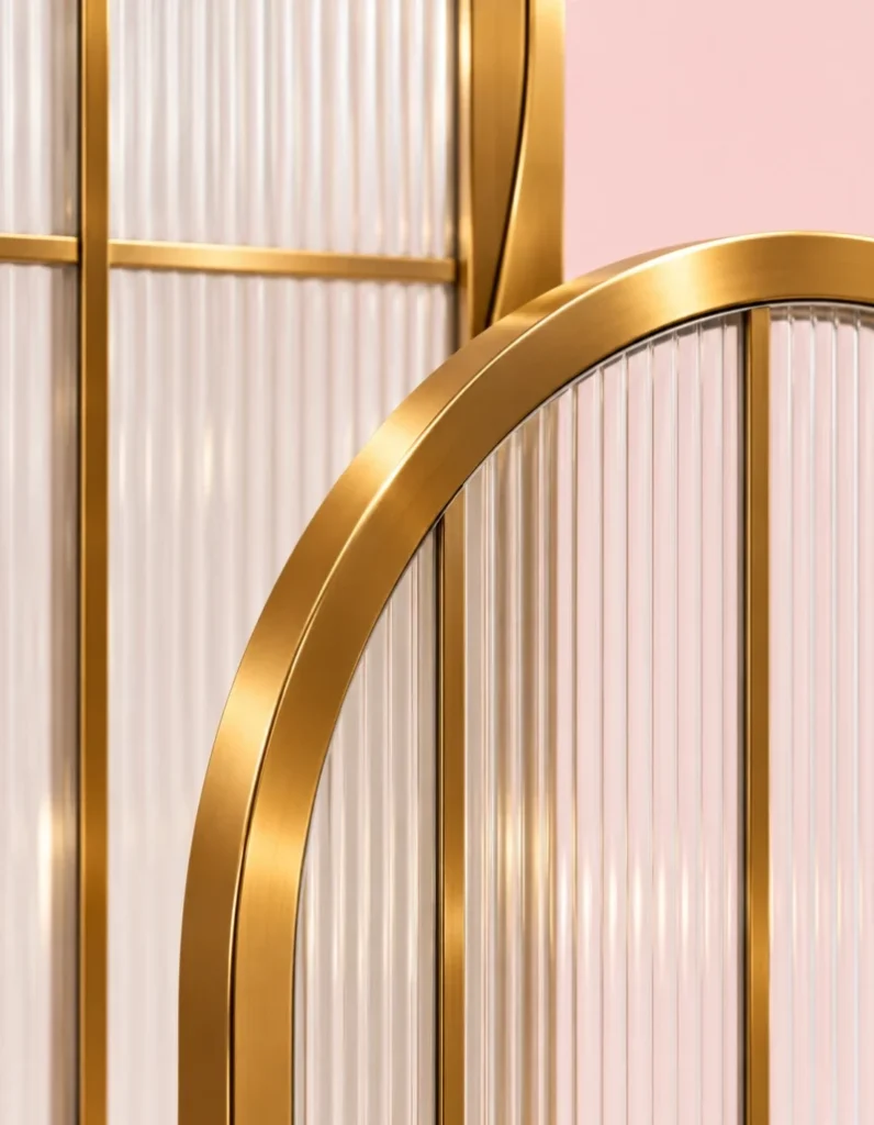 Modern PVD Glass Partition 4 ss India pvd partitions