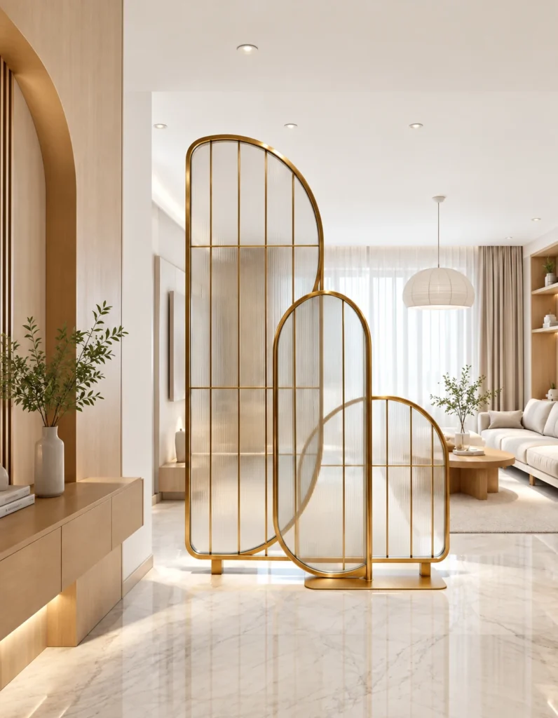 Modern PVD Glass Partition 5 Modern PVD Glass Partition